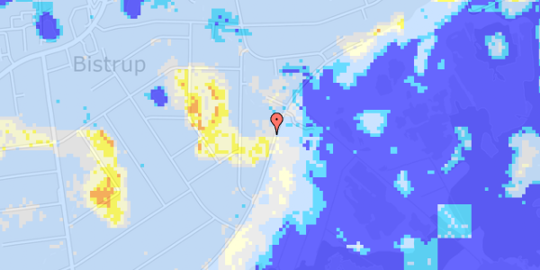 Ekstrem regn på Turistvej 136