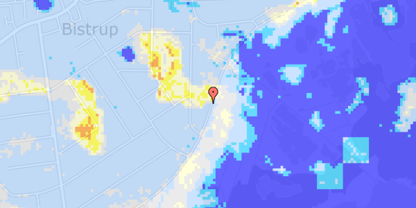 Ekstrem regn på Turistvej 142