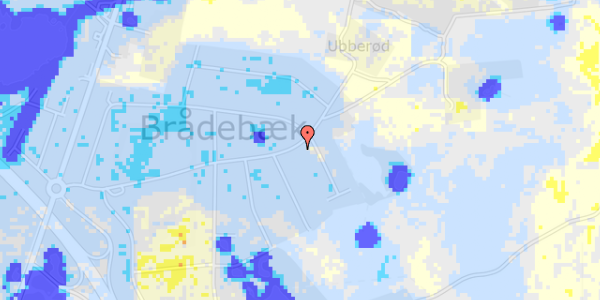 Ekstrem regn på Ubberødvej 30