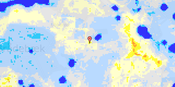 Ekstrem regn på Ubberødvej 44