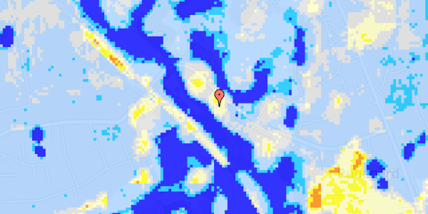 Ekstrem regn på Vasevej 47C