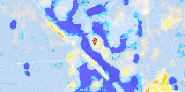 Ekstrem regn på Vasevej 53