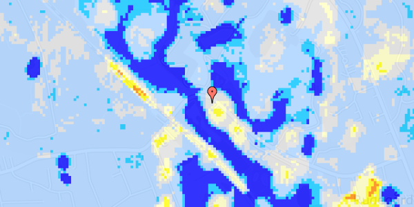 Ekstrem regn på Vasevej 55