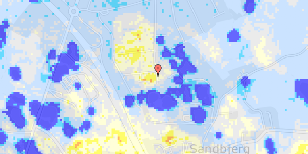 Ekstrem regn på Vingen 18