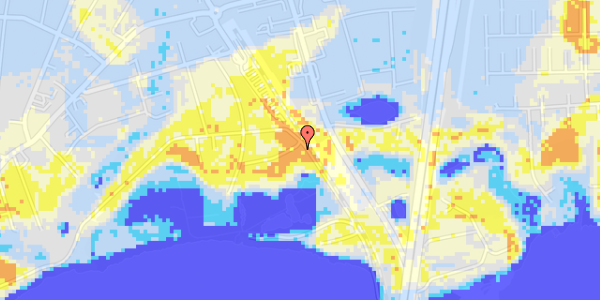 Ekstrem regn på Dr Mundtsvej 1