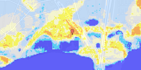 Ekstrem regn på Dr Mundtsvej 7