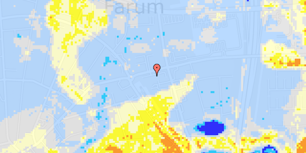 Ekstrem regn på Farum Stationstorv 7, 1. th