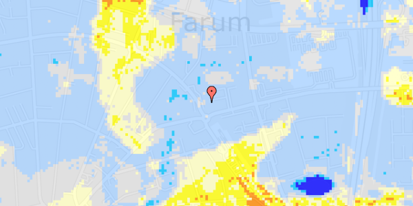 Ekstrem regn på Farum Stationstorv 8, 2. tv