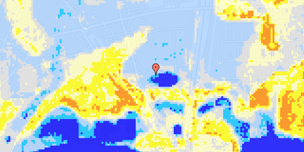 Ekstrem regn på Fensmarks Alle 27