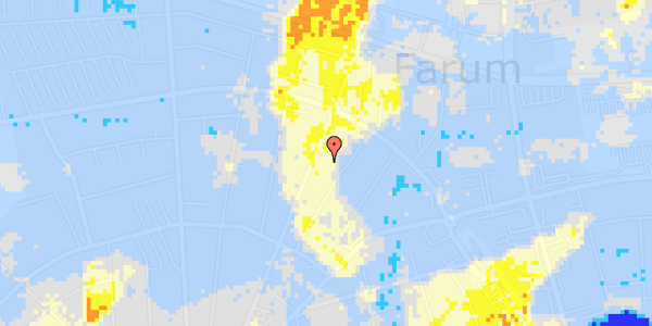 Ekstrem regn på Gammelgårdsvej 28, st. th