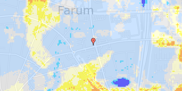 Ekstrem regn på Farum Hovedgade 2A, 2. 25