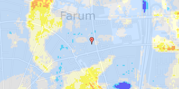 Ekstrem regn på Farum Hovedgade 2B, 1. 18