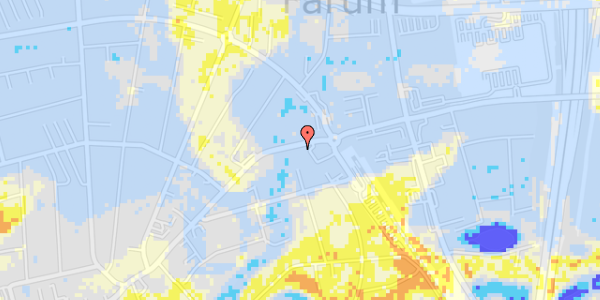 Ekstrem regn på Farum Hovedgade 11A, 1. th