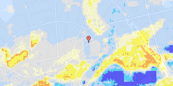 Ekstrem regn på Farum Hovedgade 48, 1. 