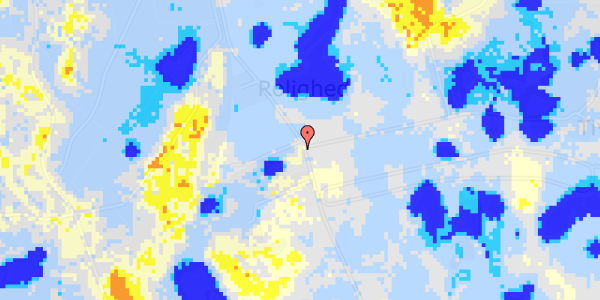 Ekstrem regn på Hyrebakken 15