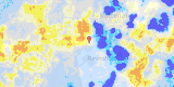 Ekstrem regn på Hyrebakken 20