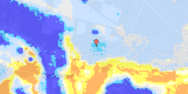 Ekstrem regn på Kastanie Alle 19