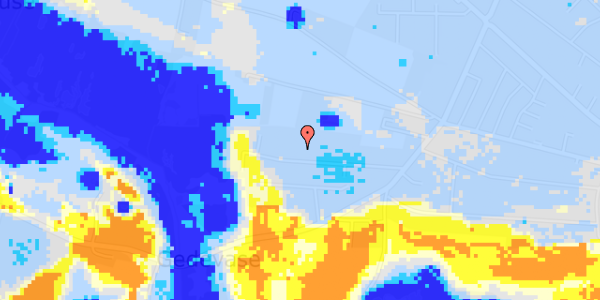 Ekstrem regn på Kastanie Alle 30