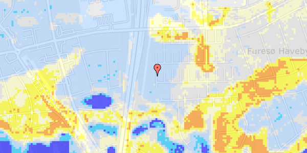 Ekstrem regn på Kielshøj 200