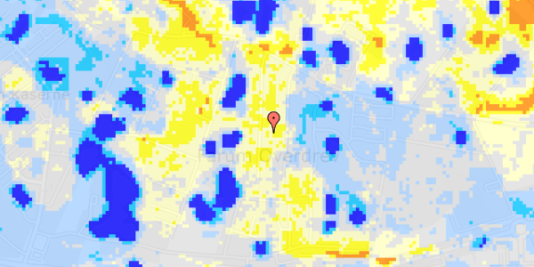 Ekstrem regn på Langemosevej 15