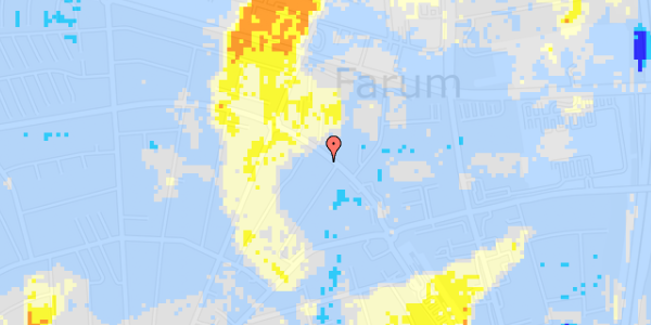 Ekstrem regn på Nygårdsvej 25