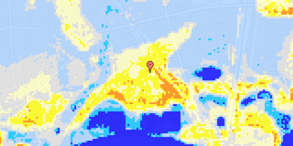 Ekstrem regn på O B Muusvej 9