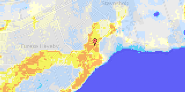 Ekstrem regn på Skovbakken 63