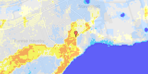 Ekstrem regn på Skovbakken 67