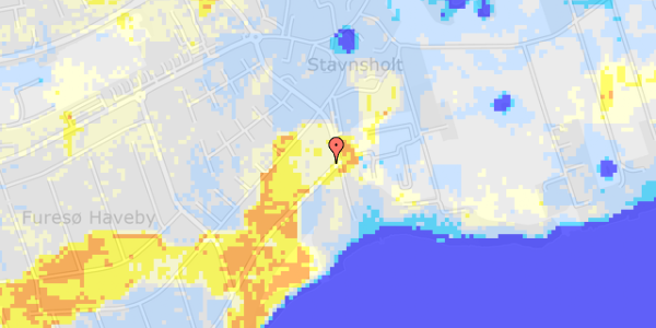 Ekstrem regn på Skovbakken 79