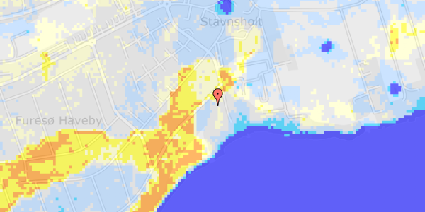 Ekstrem regn på Skovbakken 110