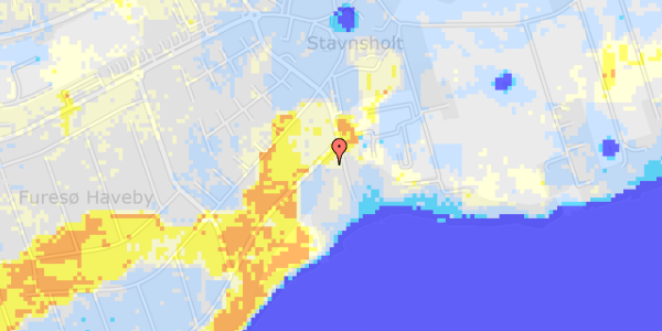 Ekstrem regn på Skovbakken 112