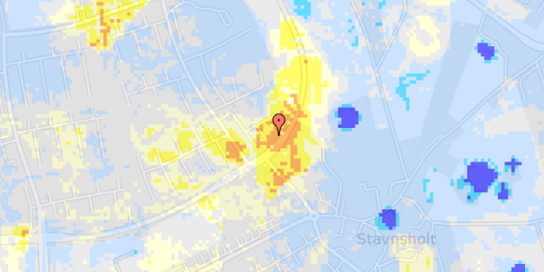 Ekstrem regn på Solhøjpark 56