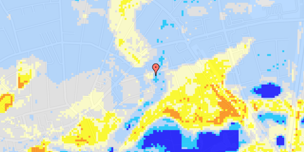 Ekstrem regn på Stationsvej 12