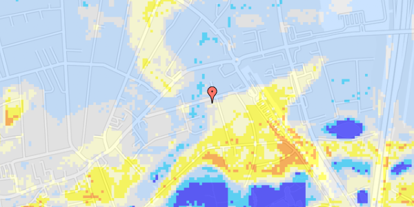 Ekstrem regn på Stationsvej 14