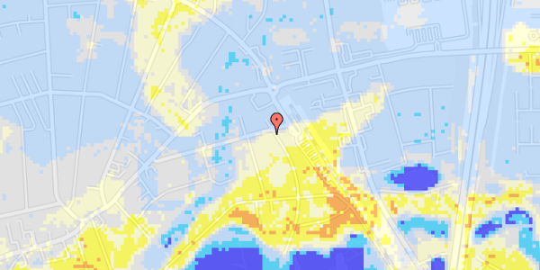 Ekstrem regn på Stationsvej 22