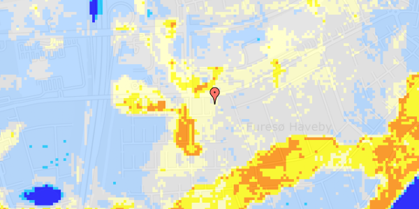 Ekstrem regn på Tornehøj 8