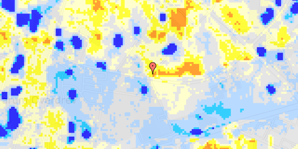 Ekstrem regn på Trevangsvej 150