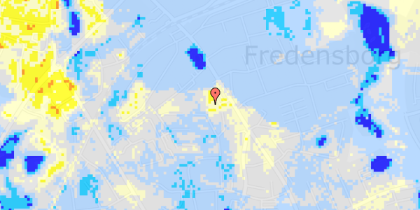 Ekstrem regn på Benediktevej 20C, . 2