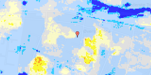 Ekstrem regn på Bogårdsvej 212