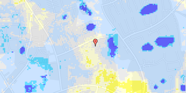 Ekstrem regn på Båstrupvej 206