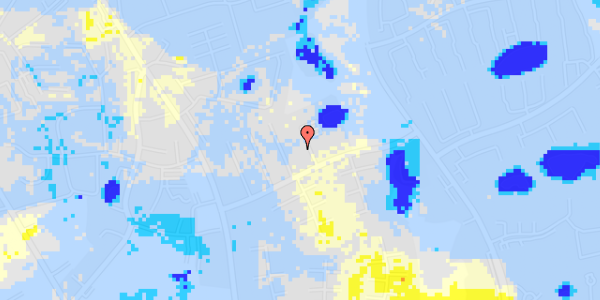 Ekstrem regn på Båstrupvej 413