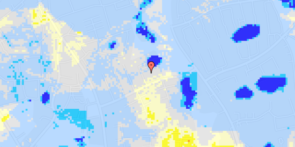 Ekstrem regn på Båstrupvej 525