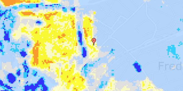 Ekstrem regn på Chrst Boecksvej 22, 1. mf