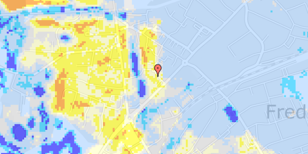 Ekstrem regn på Chrst Boecksvej 22, 1. th