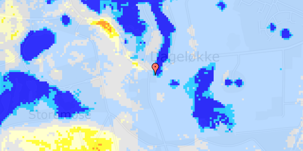 Ekstrem regn på Dageløkkevej 37