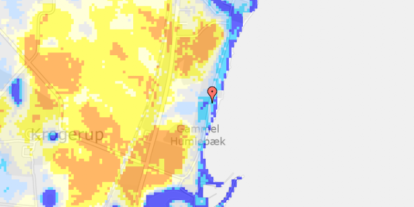 Ekstrem regn på Gl Strandvej 18