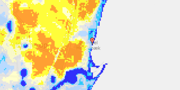 Ekstrem regn på Gl Strandvej 32