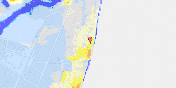 Ekstrem regn på Gl Strandvej 35