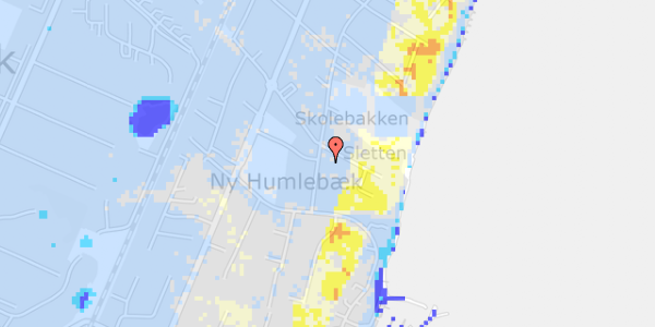 Ekstrem regn på Gl Strandvej 85