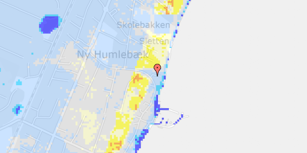 Ekstrem regn på Gl Strandvej 111